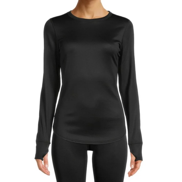 Cuddl Duds Tops Climate Right By Cuddl Duds Thermal Guard Crew